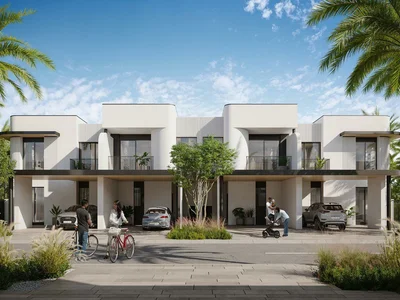 Wohnanlage Luxury townhouses in Anya Residence with swimming pools and a park, Arabian Ranches III, Dubai, UAE