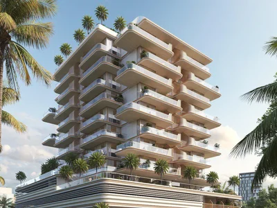 Residential complex New complex of furnished apartments Sunset Bay One with a direct access to the beach and panoramic views, Dubai Islands, Dubai, UAE