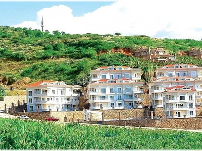 Dzielnica mieszkaniowa Semi-detached house in Luxury complex in Alanya