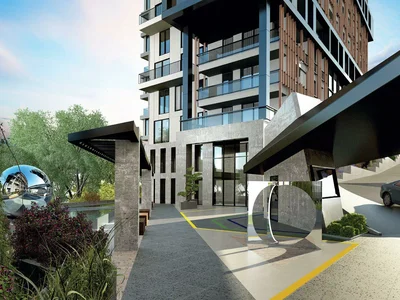 Wohnanlage New apartments in the developing area of Kagithane, Istanbul, Turkey