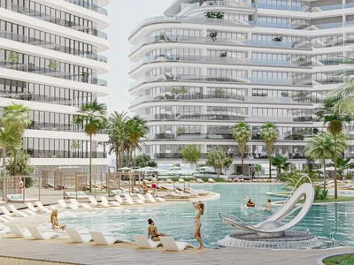 Zespół mieszkaniowy New apartments for residence permit and investments in the complex The Central Downtown with first-class infrastructure in Arjan area, Dubai