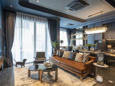 Residential complex Complex of villas with swimming pools, lounge areas and clubhouses, Bangkok, Thailand