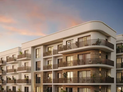 Wohnanlage The Mayfair Residence — new large residence by Nshama with green areas and entertainment areas in Town Square Dubai