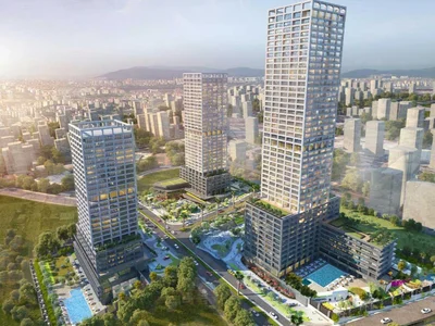 Жилой комплекс Новые апартаменты рядом с новым финансовым центром Стамбула
