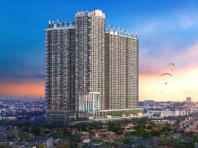 Residential complex New high-rise premium residential complex at 500 meters from Jomtien Beach, Pattaya, Thailand