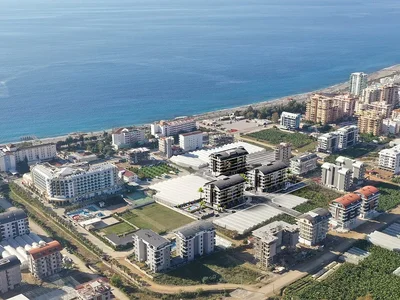 Wohngebäude Wohnungen in einer Anlage in Strandnähe in Alanya
