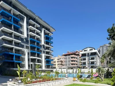 Zespół mieszkaniowy Apartment 1+1 in the center of Alanya in the complex Konak Twin Towers 3 Cleopatra.