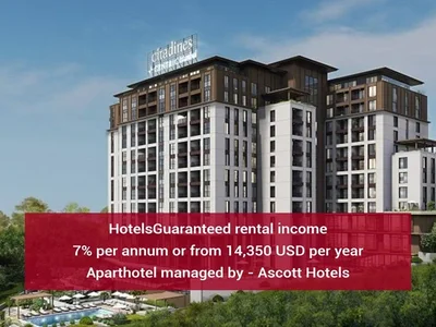 Appart-hôtel Guaranteed Income! Furnished 1+1 and 2+1 apartments managed by Ascott Hotels.