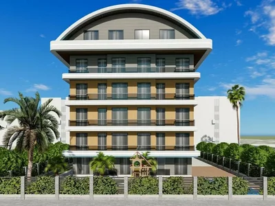 Zespół mieszkaniowy Residential complex in the city center, 300 meters from the sea, Alanya, Turkey