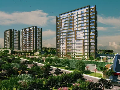 Wohnanlage New apartments with views of the sea and Aydos forest, in a residential complex with well-developed infrastructure, Kartal, Istanbul, Turkey