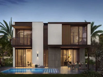 Complejo residencial New complex Athlon Premium Villas with swimming pools, parks and a club, Dubailand, Dubai, UAE
