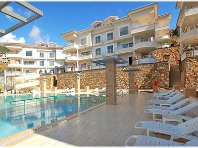 Dzielnica mieszkaniowa Semi-detached house in Luxury complex in Alanya