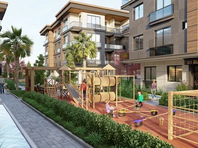 Apartment building Spacious Apartments 1.4 Km from the Marina in Beylikdüzü İstanbul