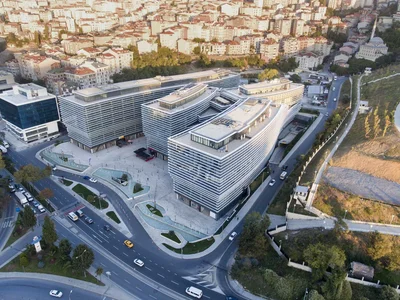 Wohnanlage New buy-to-let studios, apartments and duplexes in a large residence with a business center, Kägythane, Istanbul, Turkey