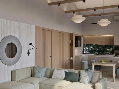 Complexe résidentiel Guarded complex of furnished villas with swimming pools 5 minutes away from beaches, Samui, Thailand
