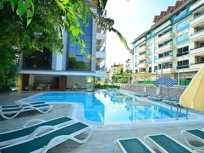 Complejo residencial Furnished 1+1 apartment in the center of Alanya for residence permit.