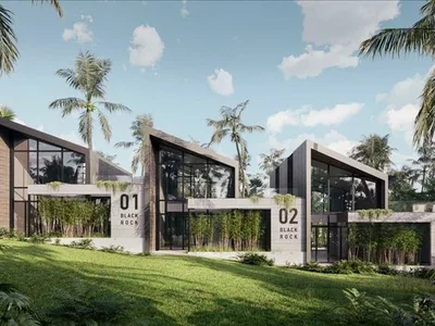 Wohnanlage Complex of furnished villas with swimming pools near the beach, Ungasan, Bali, Indonesia