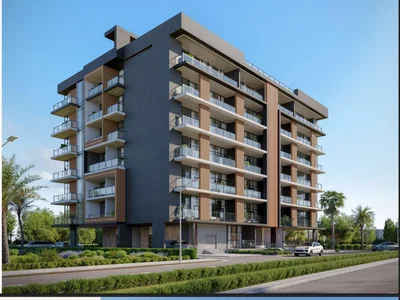 Complejo residencial New project Lilian Residences with a swimming pool and gardens close to the international airport, Dubai South, Dubai, UAE
