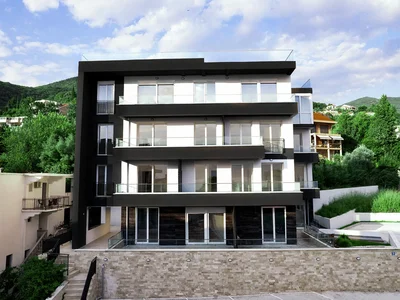 Edificio de apartamentos One-bedroom apartment in the newest complex with green terrace