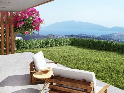 Zespół mieszkaniowy Villas with private gardens and car parks, with panoramic views of Bodrum and Gümbet Bay, Turkey