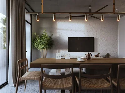 Zespół mieszkaniowy New residence with a swimming pool, an underground parking and a panoramic view, Bali, Indonesia