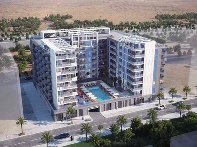 Zespół mieszkaniowy New Millenium Talia Residence with a swimming pool and concierge service, Al Furjan, Dubai, UAE