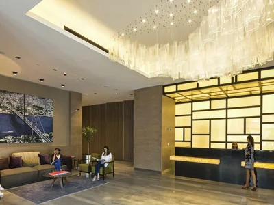 Residential complex Apartments in a world-class residential complex with a wide range of services, financial center of Istanbul — Maslak district, Turkey