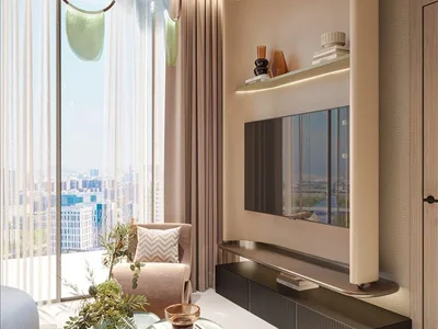 Wohnanlage New project Parkside Boulevard with swimming pools, a garden and a wellness club, Arjan — Dubailand, Dubai, UAE