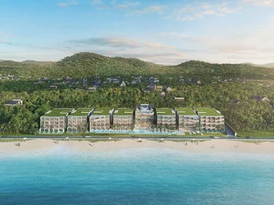 Complejo residencial Apartments with private pools and sea views in a new condo hotel right on Mai Khao Beach, Thalang, Phuket, Thailand