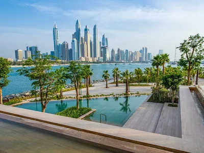 Wohnanlage New luxury waterfront residence Alba with a private beach and a spa center in the exclusive area, Palm Jumeirah, Dubai, UAE