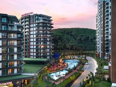 Complexe résidentiel PREMIUM CLASS apartments in the center of Istanbul in the Avrupa Saklı Vadi complex.