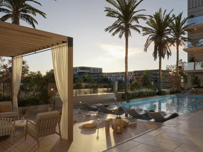 Residential complex New Tavora Residences with a swimming pool, a gym and lounge areas, International City (Warsan 4), Dubai, UAE