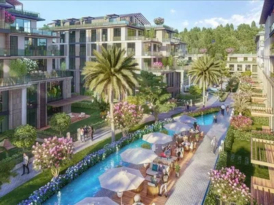 Complexe résidentiel New residence with swimming pools and kids' playgrounds close to the forest and the lake, Istanbul, Turkey