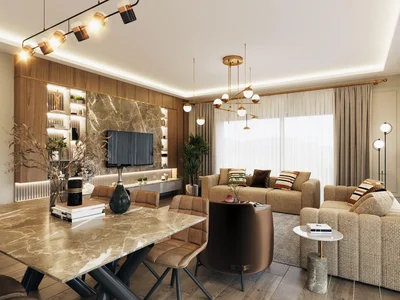 Complejo residencial New residence with a swimming pool, restaurants and lounge areas, Istanbul, Turkey
