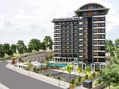 Жилой комплекс Новый инвестиционный проект в районе Демирташ - Алания