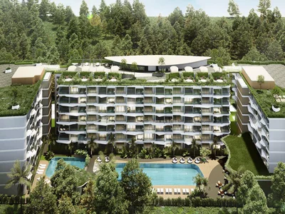 Zespół mieszkaniowy Elegant residential complex with first-class infrastructure near the sea, Naiharn, Phuket, Thailand