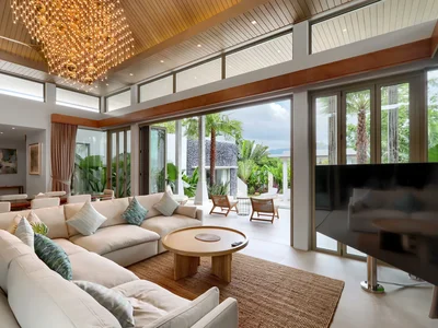 Residential complex Beautiful villas with swimming pools and gardens in a prestigious area, Phuket, Thailand