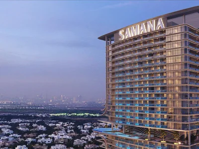 Complejo residencial Exclusive residences in the new complex Barari Heights with an infinity pool, spa areas and kids' playgrounds, Majan, Dubai, UAE