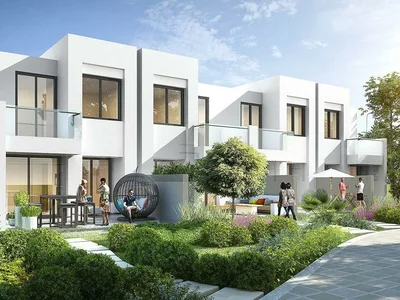 Zespół mieszkaniowy Victoria villas and townhouses in eco-friendly area with water bodies, parks, and sports fields, Damac Hills 2, Dubai, UAE