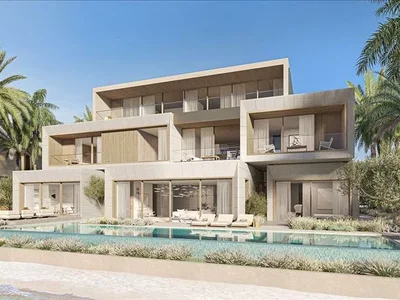 Complejo residencial New complex of beachfront villas Coral villas with swimming pools and sea views, Palm Jebel Ali, Dubai, UAE