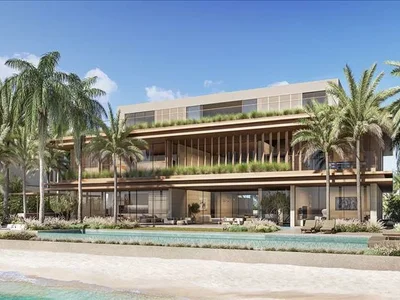 Complejo residencial New complex of beachfront villas Coral villas with swimming pools and sea views, Palm Jebel Ali, Dubai, UAE