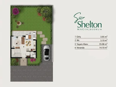 Villa Three bedroom villas in a PREMIUM CLASS complex in the Milas area.