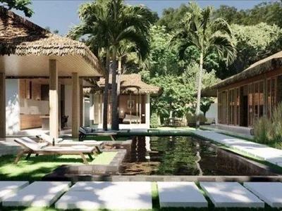 Complexe résidentiel Complex of villas with a restaurant and a spa in the quiet area of Lipa Noi, Samui, Thailand