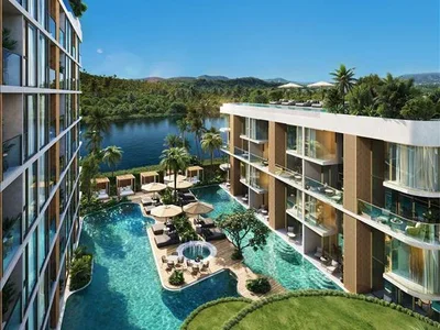 Wohnanlage Residence with 5 swimming pools, a restaurant and a co-working area, Bang Tao, Phuket, Thailand