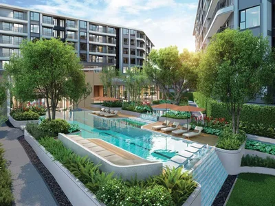 Complejo residencial New residence with a lagoon, a club and a co-working area, Bang Tao, Phuket, Thailand