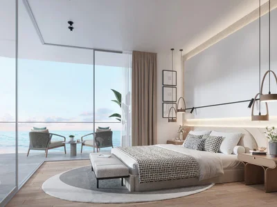 Zespół mieszkaniowy New Sensia Residence with swimming pools and co-working spaces, Port Rashid, Dubai, UAE