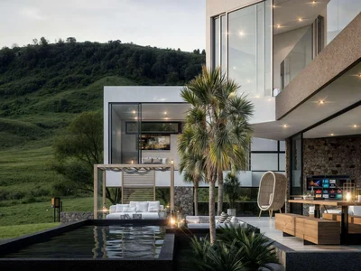 Zespół mieszkaniowy Modern residential complex of villas with swimming pools, Bo Phut, Samui, Thailand