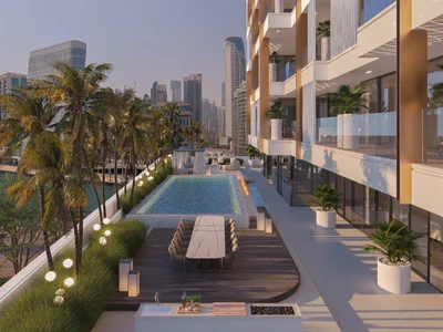 Wohnanlage The Ritz Carlton Residences — luxury apartments by MAG with gardens and a marina close to Burj Khalifa in Dubai Creekside