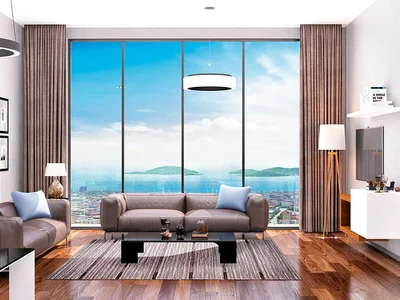 Zespół mieszkaniowy New apartments in a residence with a swimming pool and sports grounds, Istanbul, Turkey