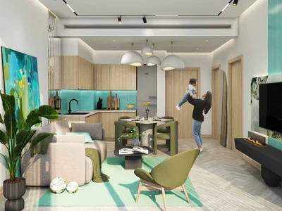 Wohnanlage New Elo 3 Residence with a swimming pool xlose to Downtown Dubai, Damac Hills 2, Dubai, UAE